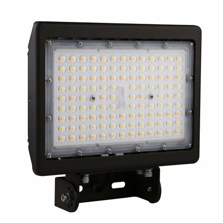 BEYOND LED TECHNOLOGY LED Flood Light | 90 W |11321 Lumens | Adj CCT 3000K-4000K-5000K|Yoke Mount|Bronze Housing BLT-FL06-90WCH8A1-BRFMCA30/40/50/y